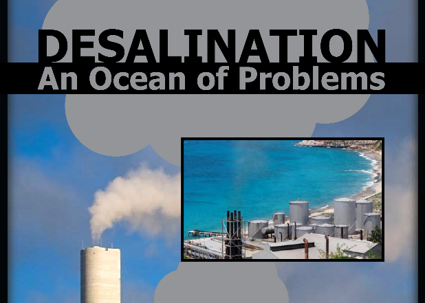 Desalination: An ocean of Problems
