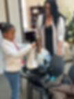 A student organized a clothing donation drive as a school service project and donated the collected