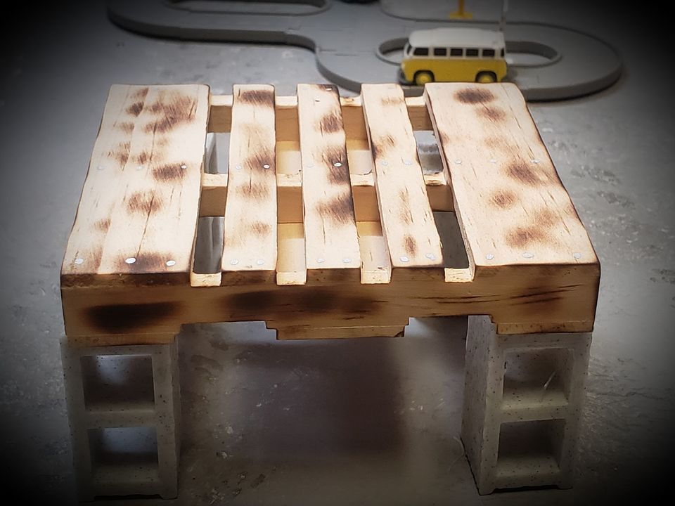 Thumbnail: 1:10 Scale Weathered Wood Pallet