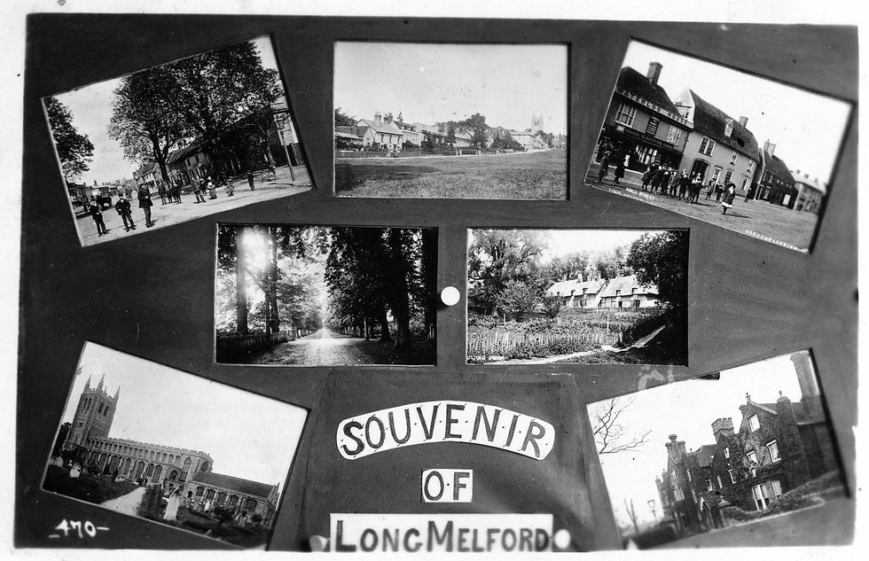 Multi-View card of Melford 1930