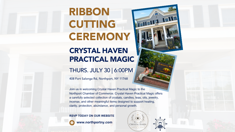 Ribbon Cutting for Crystal Practical Magic