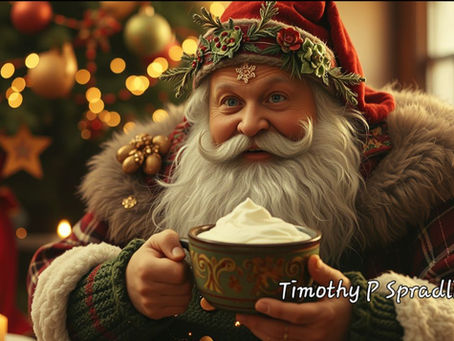 Yulenir enjoying Cocoa