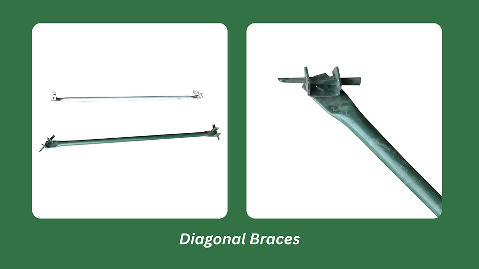 Image of diagonal braces