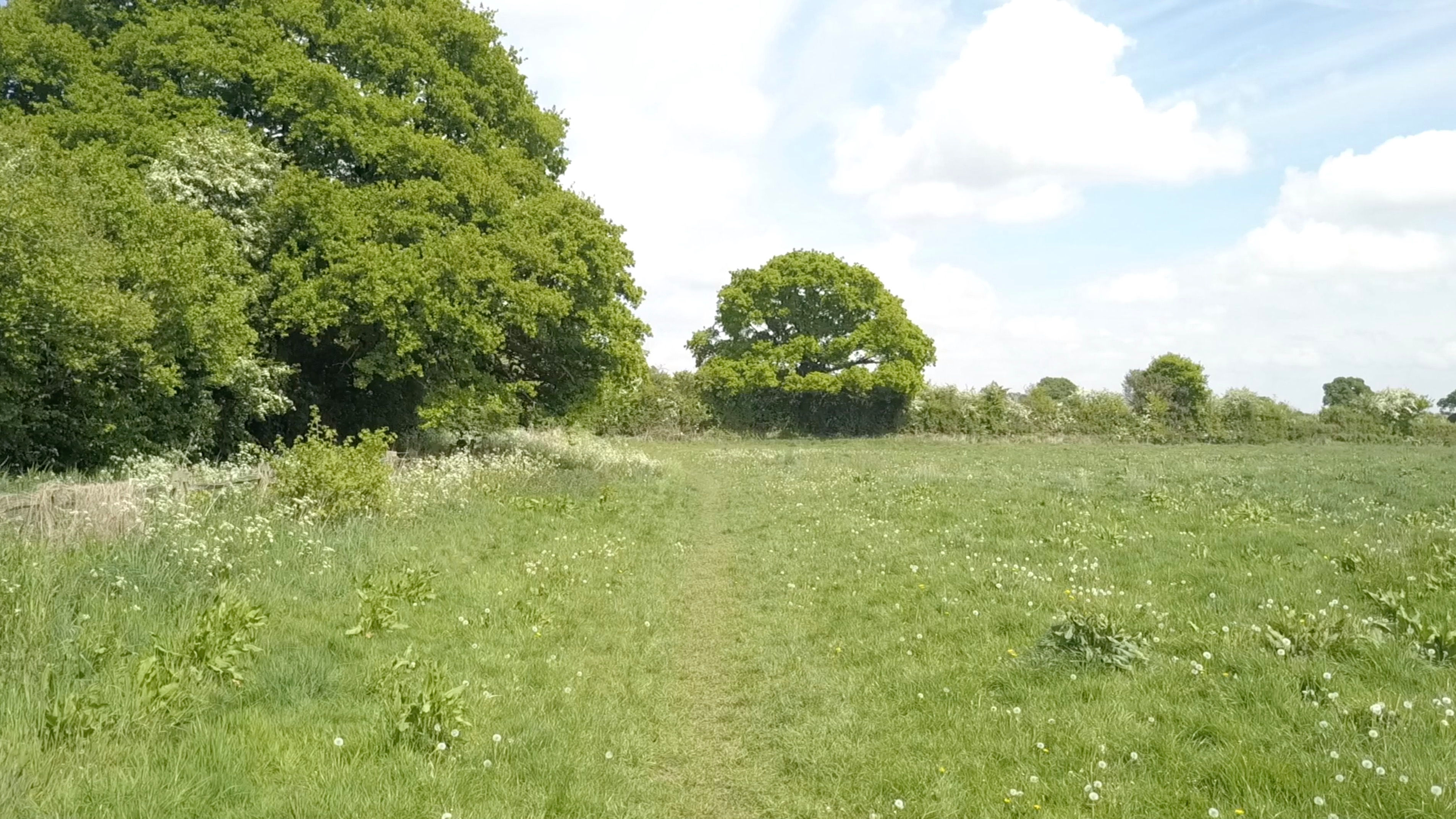 Drone Launch - Distant Church
