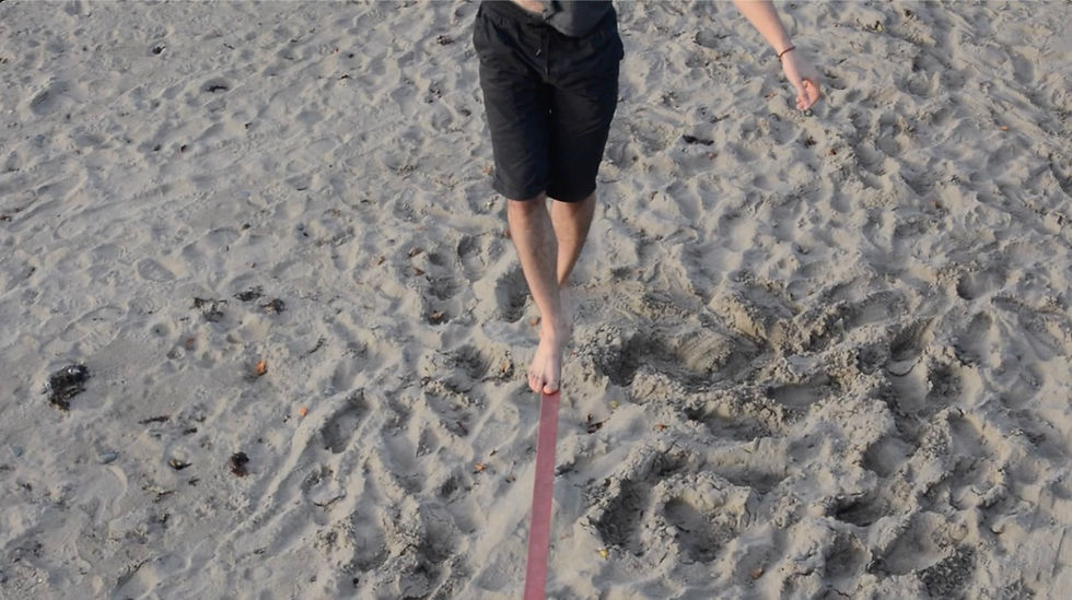 Thumbnail: Line Walker - Tightrope on Beach 2