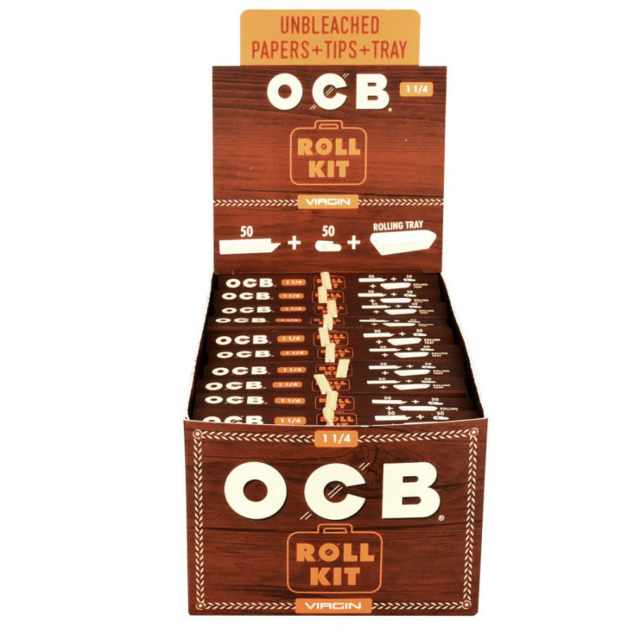 Thumbnail: OCB Virgin 1 1/4 Size Roll Kit