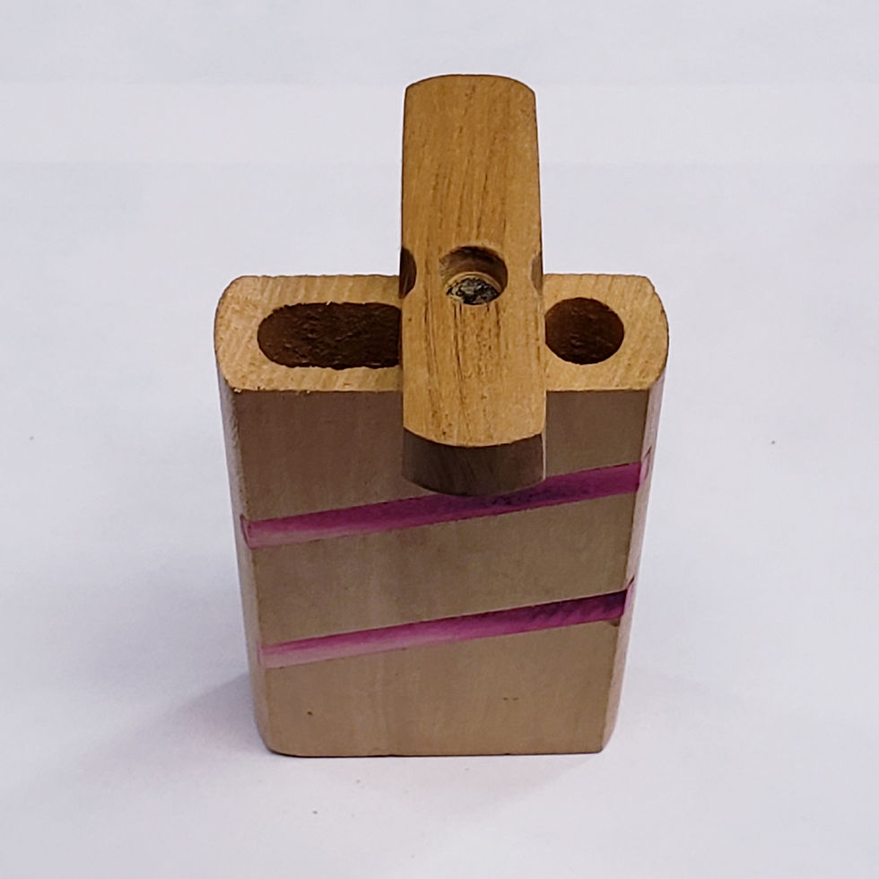 Thumbnail: Large Wood Dugout w/ Designs