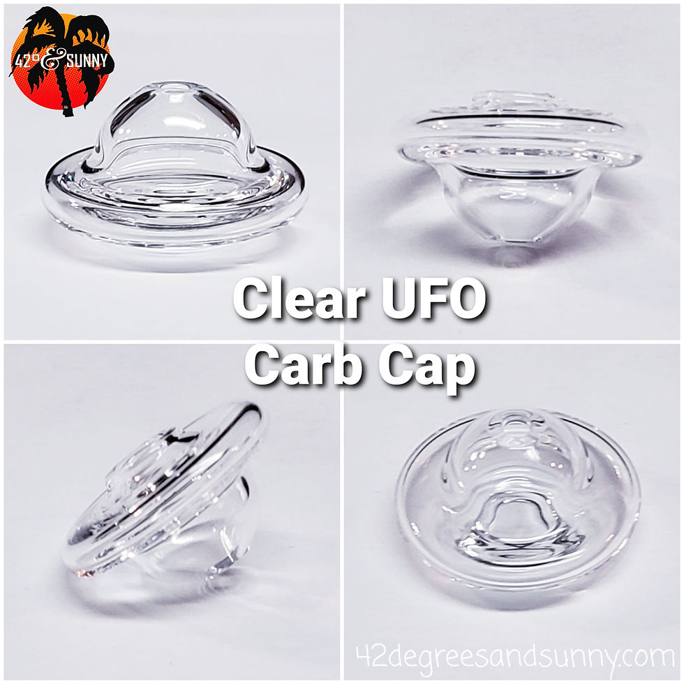 Thumbnail: Clear UFO Carb Cap