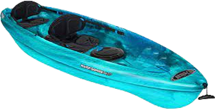 tandem triple kayak pelican