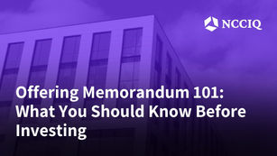 Offering Memorandum 101: What You Should Know Before Investing