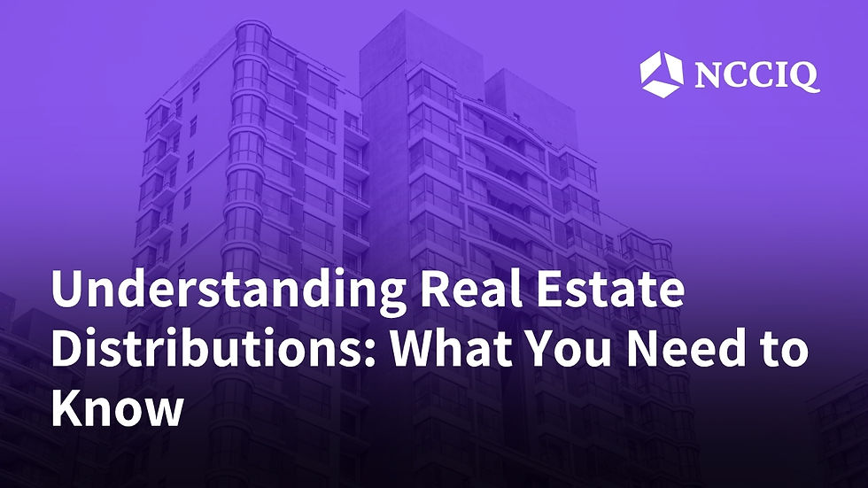 Understanding Real Estate Distributions: What You Need to Know