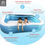 Thumbnail: WECEN I&amp;K Inflatable Swimming Pool, Family and Kids Inflatable Rectangular