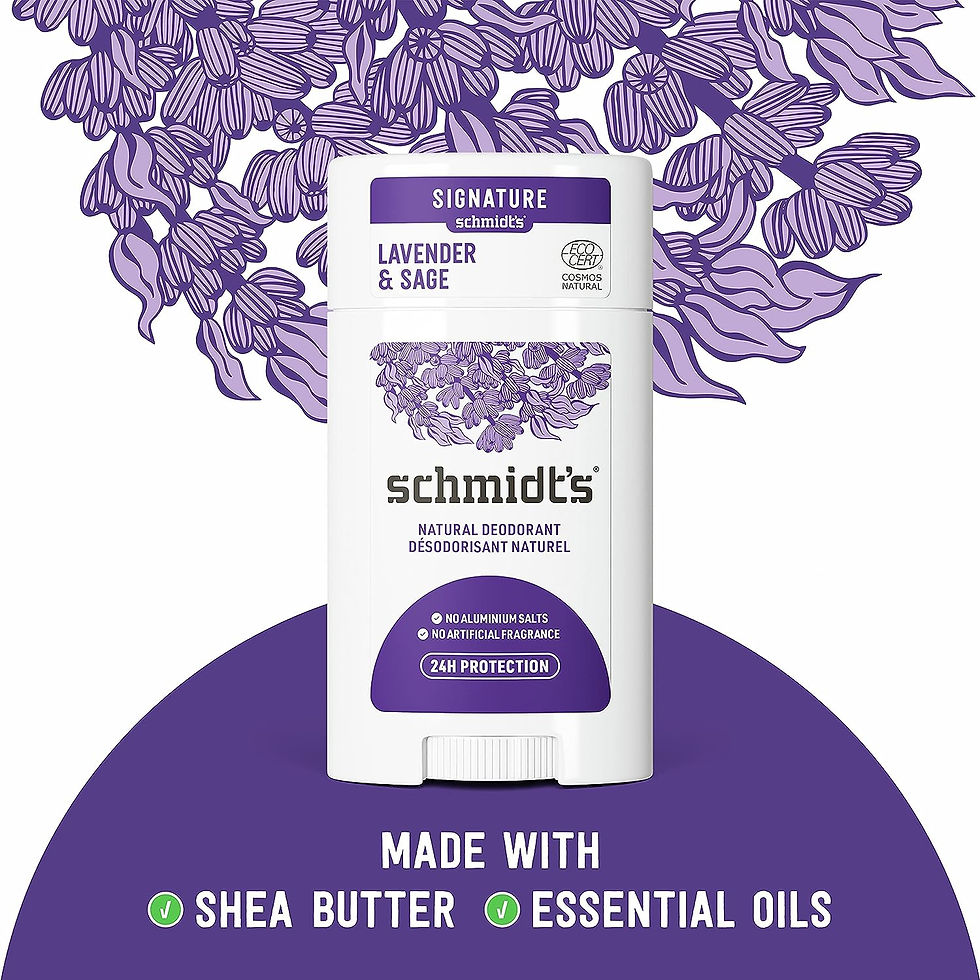 Thumbnail: Schmidt's Aluminum Free Natural Deodorant for Women and Men, Lavender and Sage