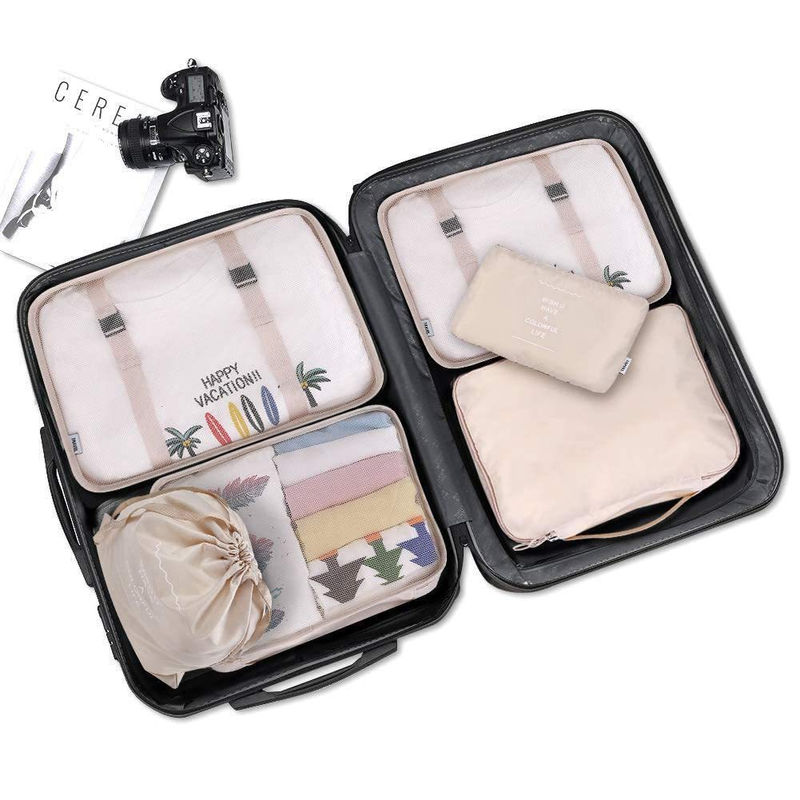 Thumbnail: 9 Set PacCubes, Lightweight Travel LuggaOrganizer With Shoe Bag, Toiletry Bag &