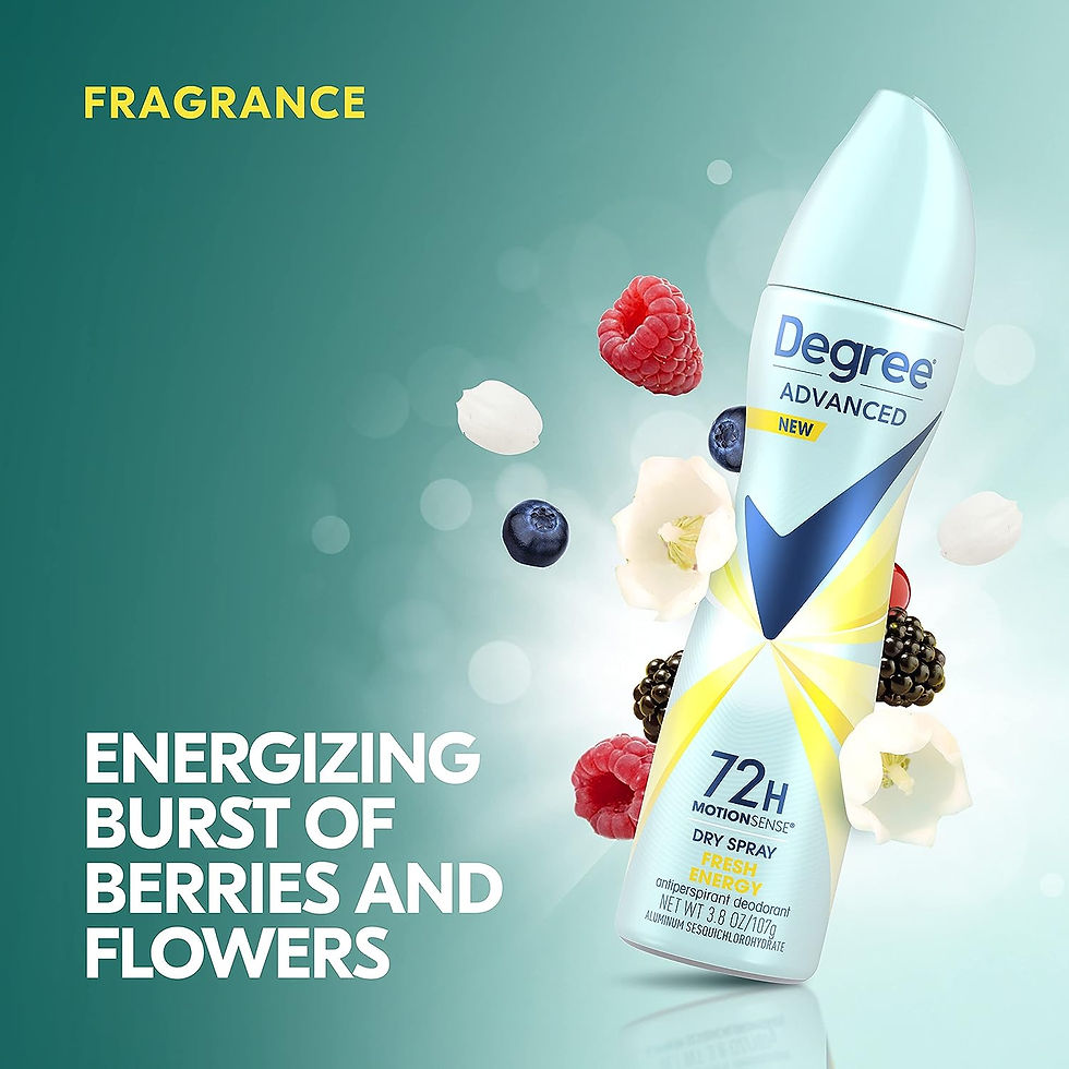 Thumbnail: Degree Advanced Antiperspirant Deodorant Dry Spray 72-Hour Sweat and Odor Prote