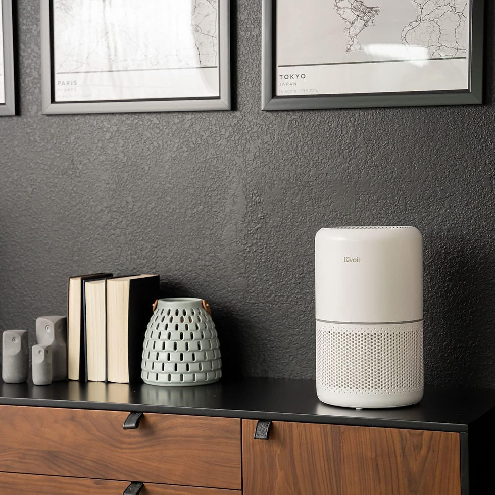 Thumbnail: LEVOIT Air Purifier for Home Allergies Pets Hair in Bedroom, HEPA Filter, Cover