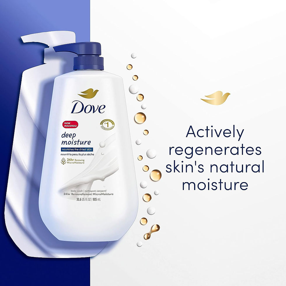 Thumbnail: Dove Body Wash with Pump Deep Moisture For Dry Skin Moisturizing Skin Cleanser
