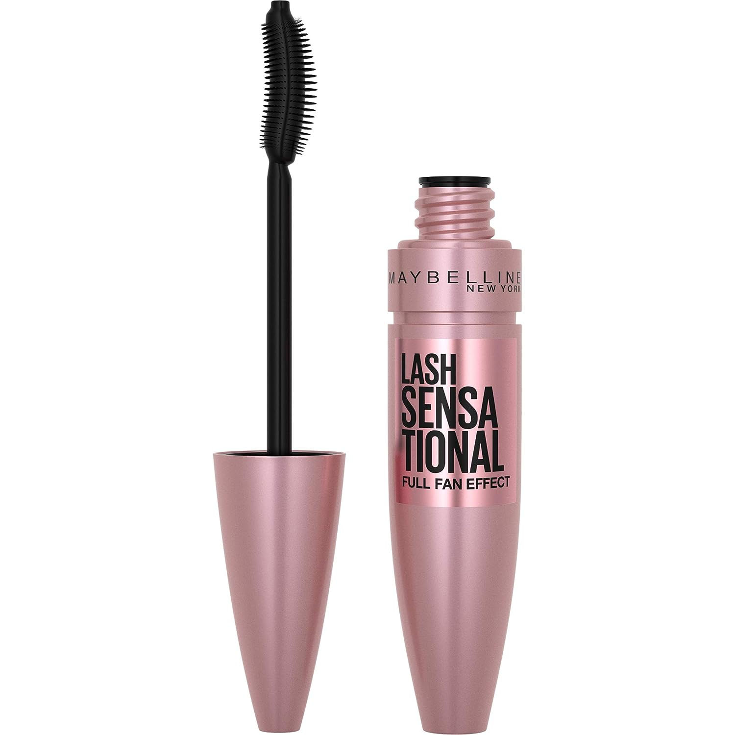 Maybelline New York Lash Sensational Washable Mascara, Lengthening and Volumizi
