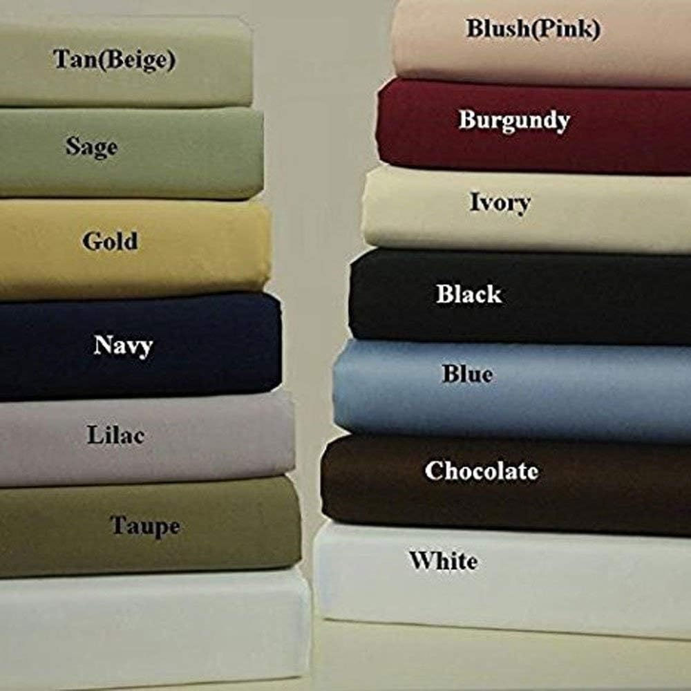 Royal Hotel's Solid White 550-Thread-Count 3pc King/Cal-King Duvet-Cover 100-Pe