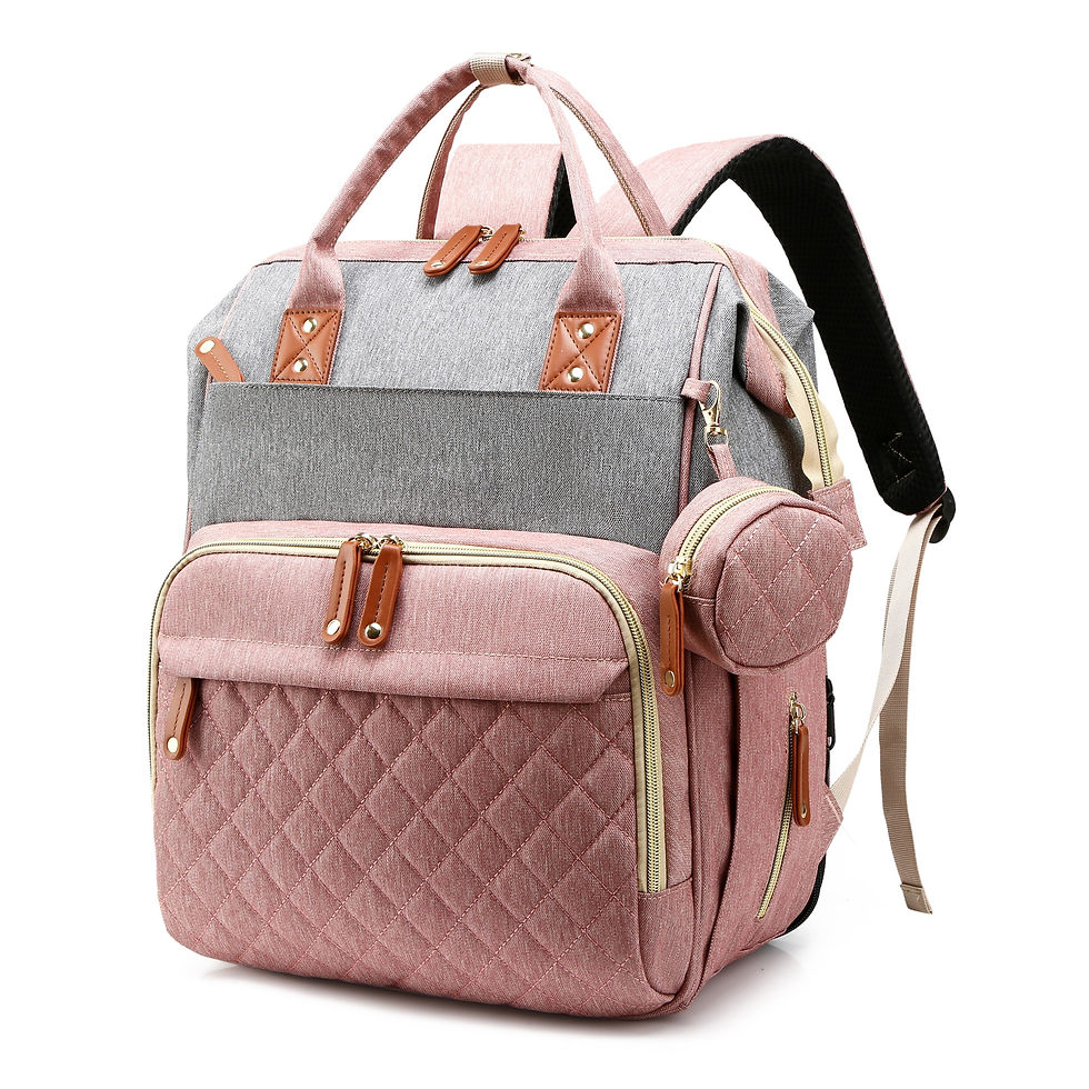 Thumbnail: Diaper Bag Backpack, Trendy Bag, Diaper Backpack Bag With A Changing Station, M