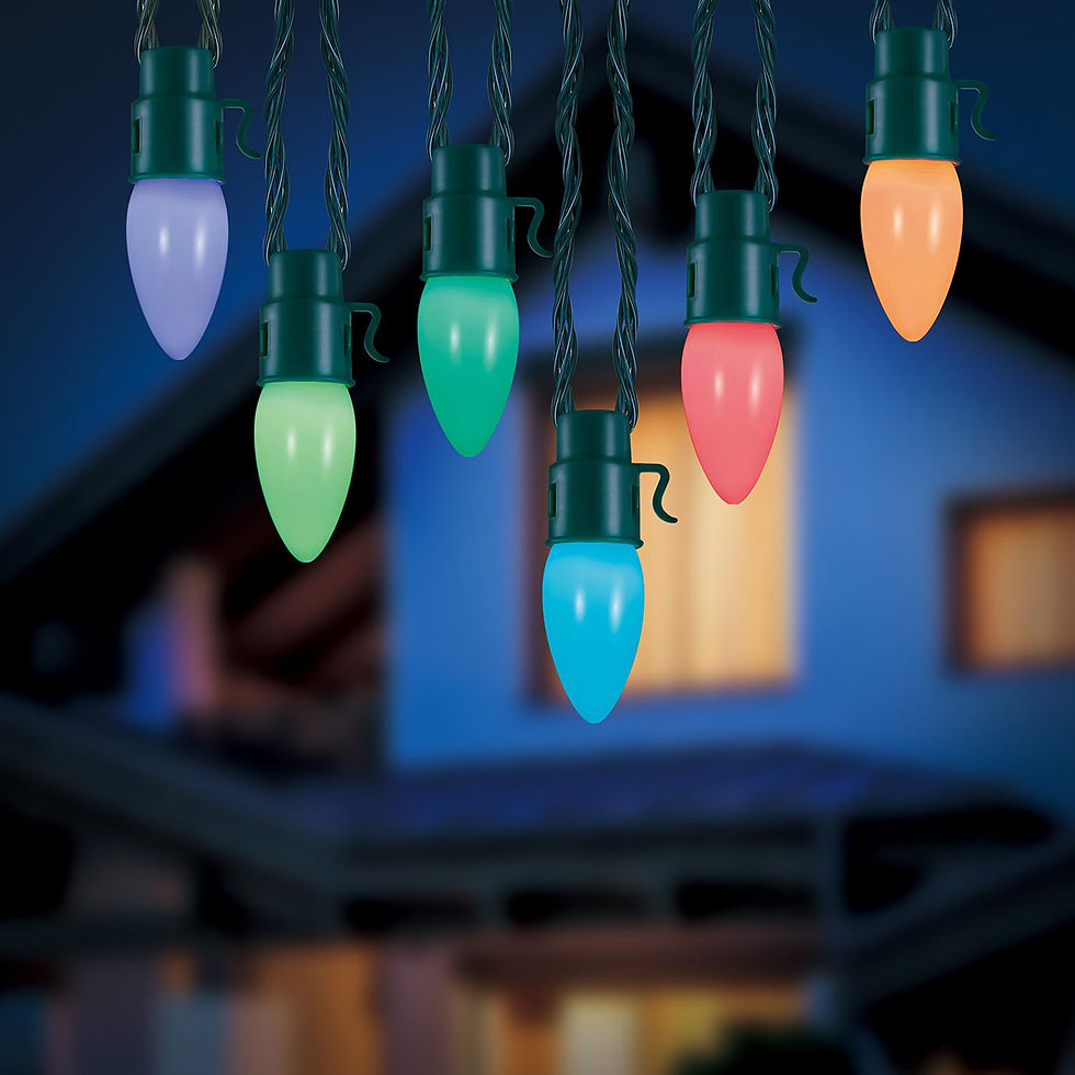 Thumbnail: Home Heritage 7' Cascade  Pine Tree w/ Twinkly App Controlled RGB Lights
