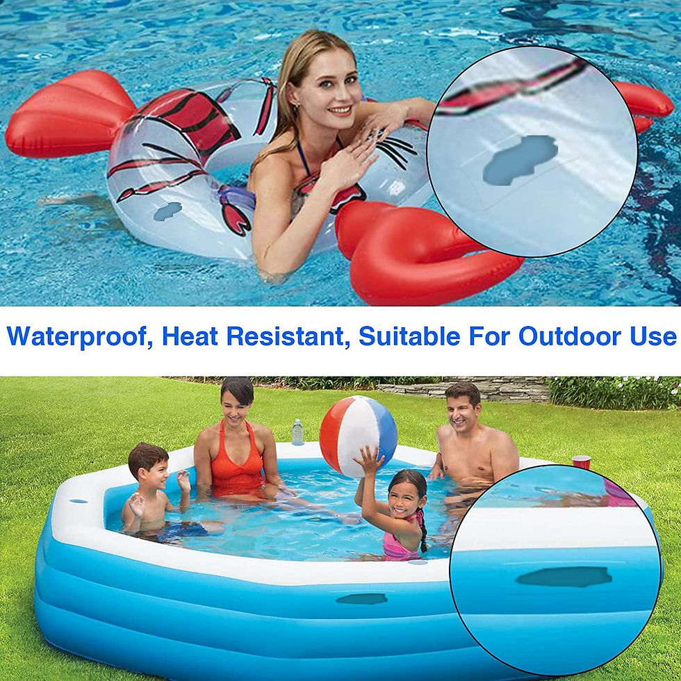 Thumbnail: 7ft roll tpu pool repair patch kit for air mattress, bounce house, swimming poo