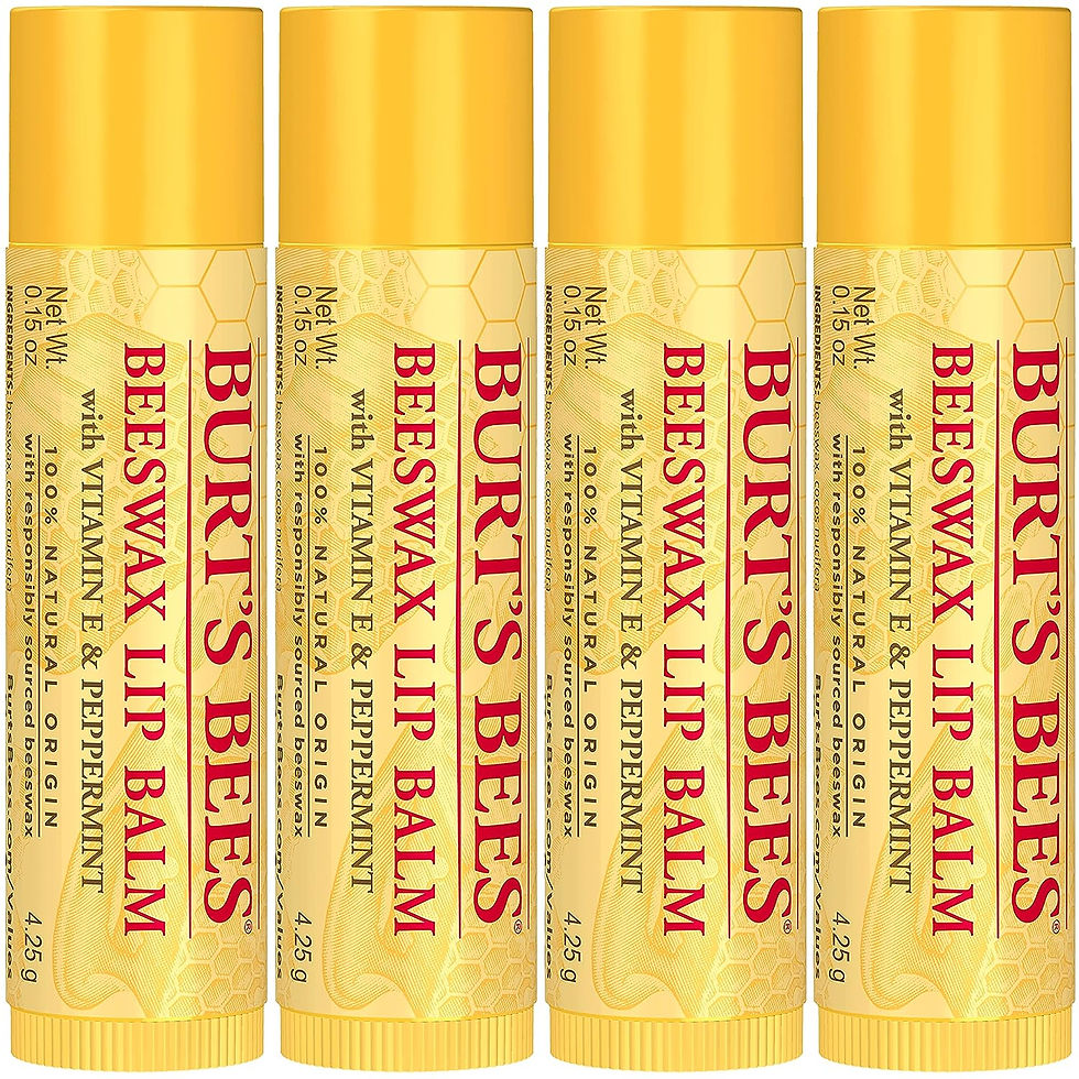 Thumbnail: Burt's Bees Lip Balm, Moisturizing Lip Care, for All Day Hydration, 100% Natura