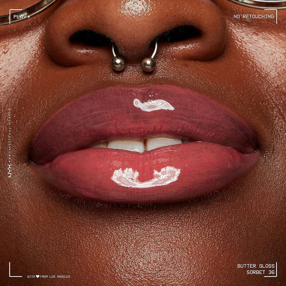 Thumbnail: NYX PROFESSIONAL MAKEUP Butter Gloss, Non-Sticky Lip Gloss - Sorbet (Vibrant Co