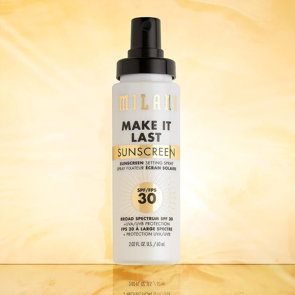 Thumbnail: Milani Make It Last Sunscreen Setting Spray with SPF30 - Makeup Primer and Suns