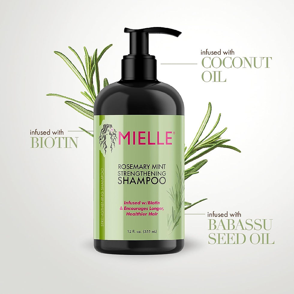 Thumbnail: Mielle Organics Rosemary Mint Strengthening Shampoo Infused with Biotin, Cleans