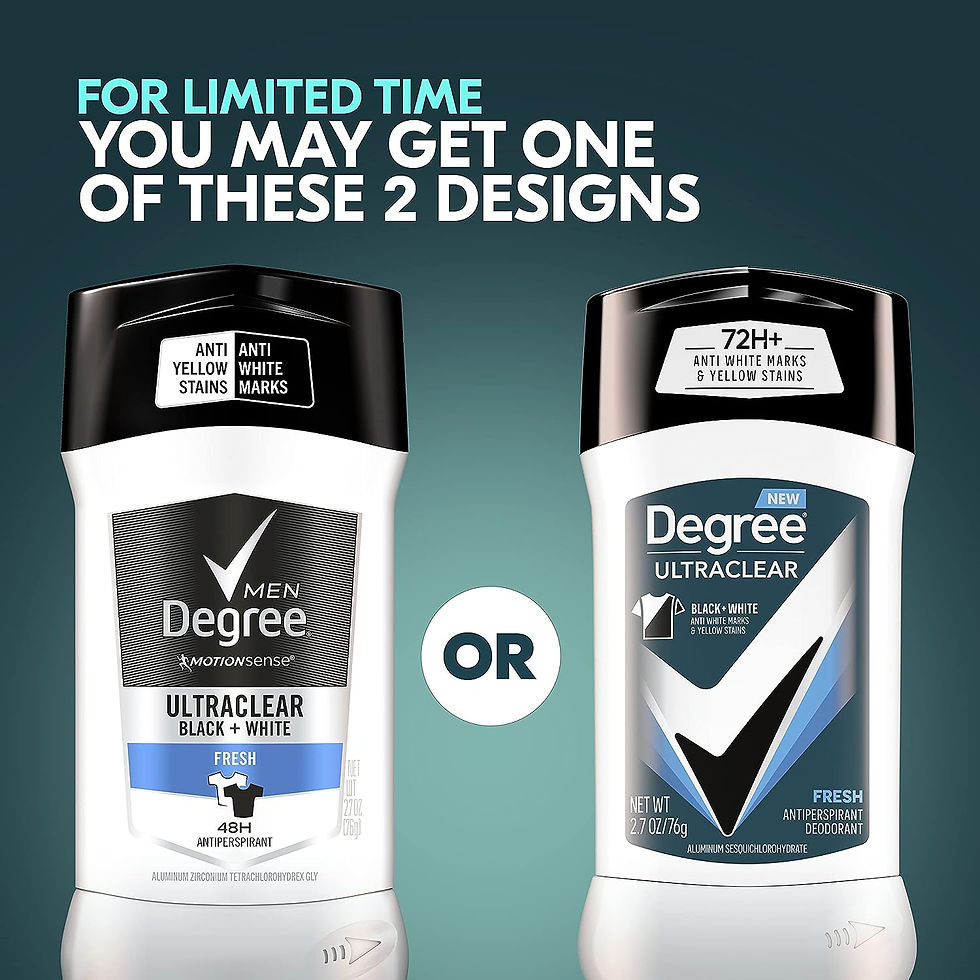 Thumbnail: Degree Men UltraClear Antiperspirant Deodorant Fresh, Pack of 12, 72-Hour Sweat