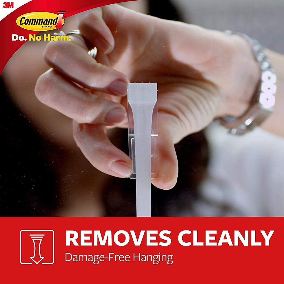 Thumbnail: 3M Claw Drywall Picture Hangers Holds 45 lb. &amp; Command Large Utility Hooks,