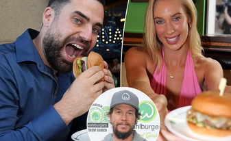 Australian Survivor's George Mladenov leads the celebrity arrivals at the opening of Mark