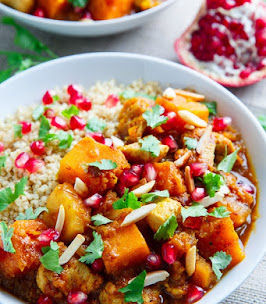 Pumpkin and Chicken Tagine