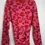 Thumbnail: Never Fully Dressed leopard Knit wrap midi dress in pink & red XXL Plus Size