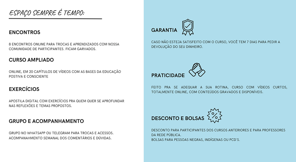 educação parental. Curso para mães, pais e cuidadores.