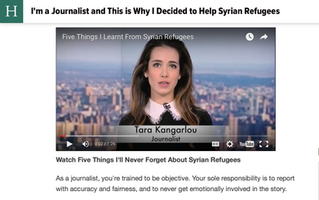 I’m a Journalist and This is Why I Decided to Help Syrian Refugees