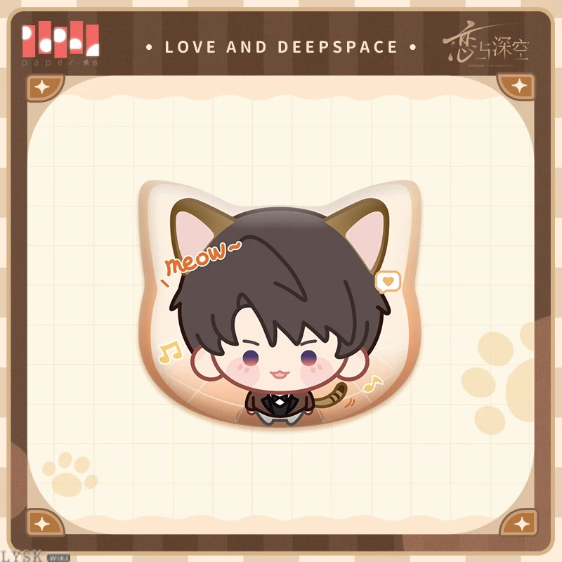 縮圖：[LADS]"Your Cat Misses You" PU Badge