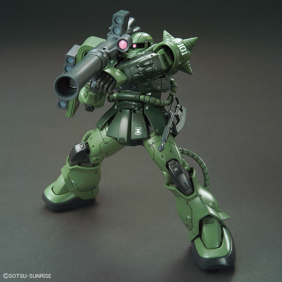 Thumbnail: HGGTO 1/144 MS-06C-6/R6 Zaku II Type C-6/R6