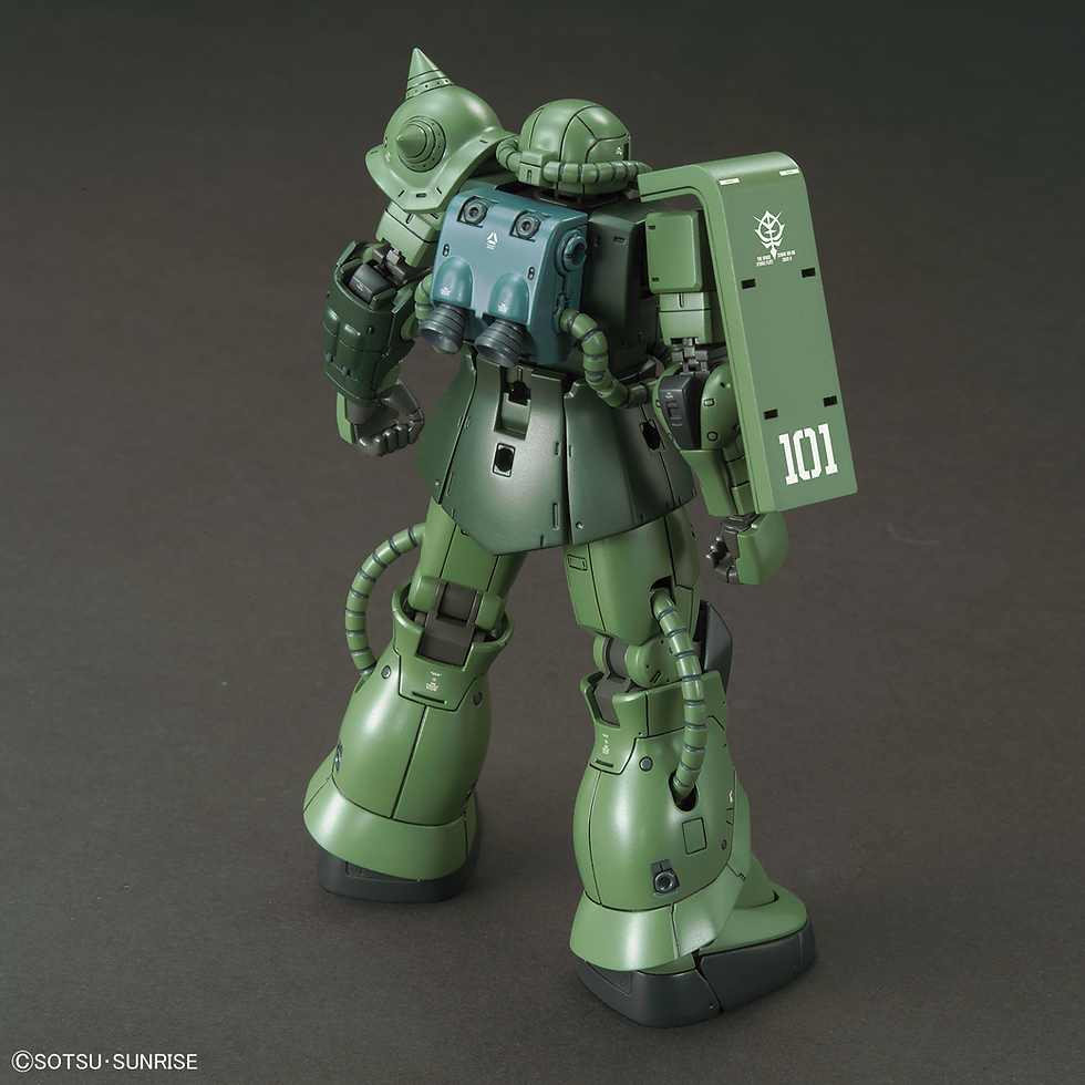 Thumbnail: HGGTO 1/144 MS-06C-6/R6 Zaku II Type C-6/R6