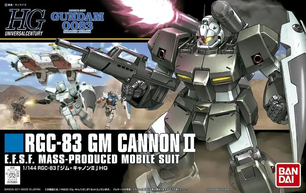 HG 1/144 RGC-83 GM Cannon II