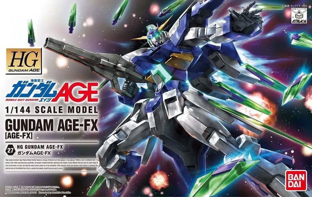 HG 1/144 AGE-FX Gundam AGE-FX