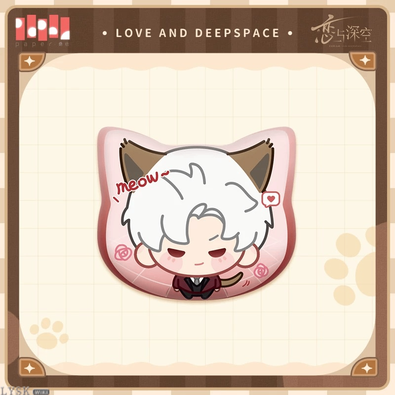 縮圖：[LADS]"Your Cat Misses You" PU Badge