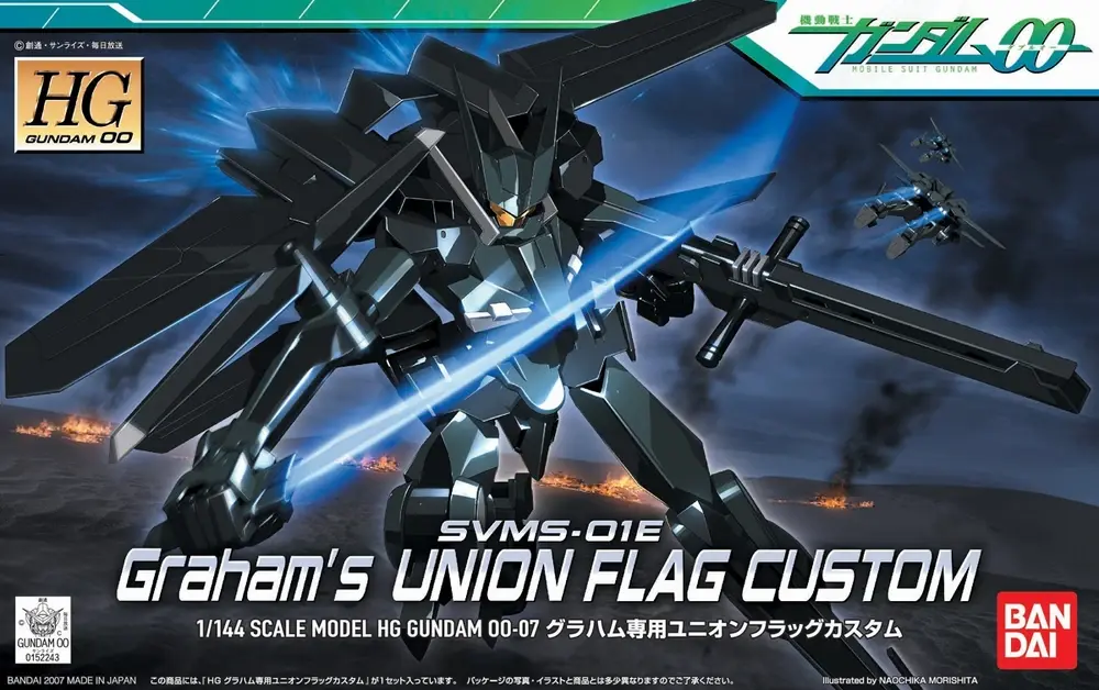 HG 1/144 SVMS-01E Graham's Union Flag Custom