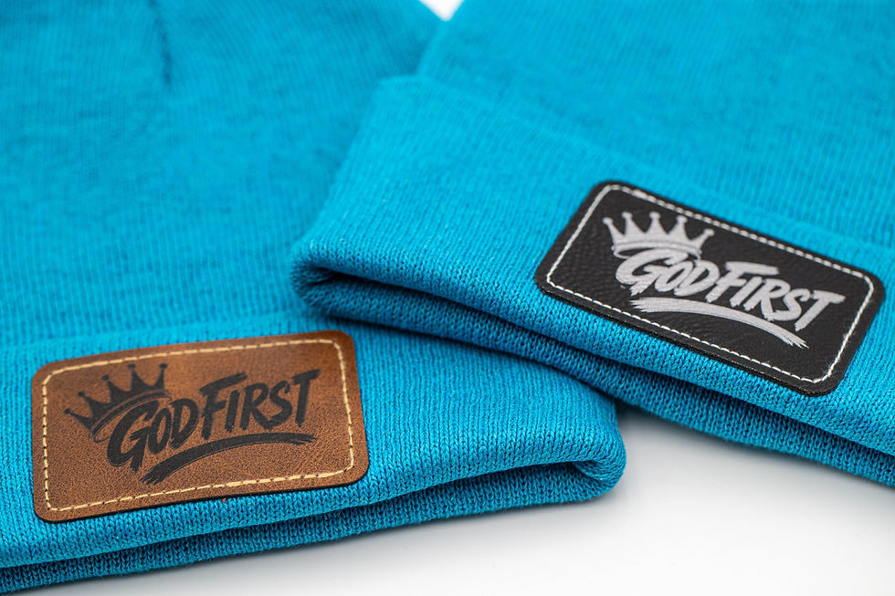 Thumbnail: God First Beanie