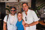 Jacque Busby with incentive travel attendees during a destination program - featuring John Kijowski of Hubbard Interactive.