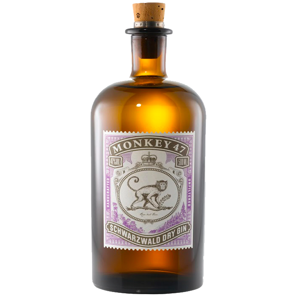 Monkey 47 Schwarzwald Dry Gin Gin 500mL 47%