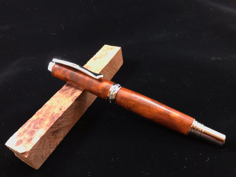 Amboyna Burl Fountain Pen