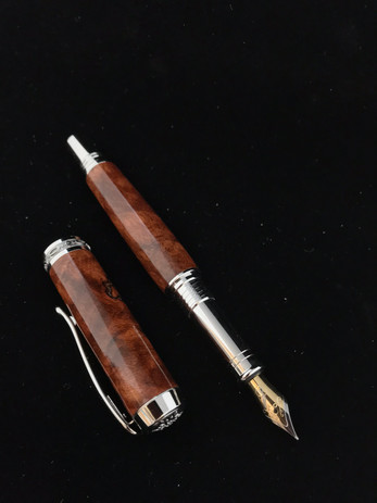 Amboyna Burl Fountain Pen
