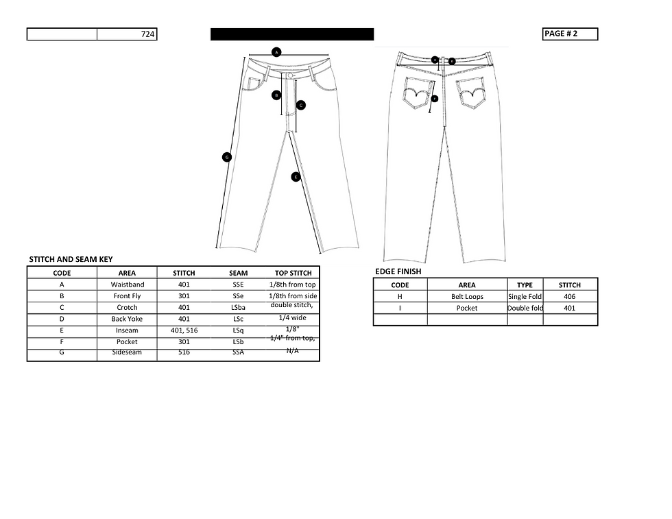 Pants Tech Flat 2/3